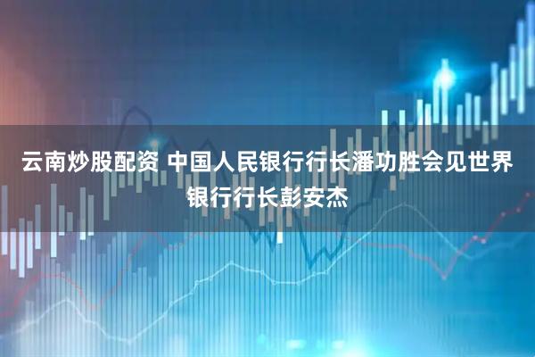 云南炒股配资 中国人民银行行长潘功胜会见世界银行行长彭安杰
